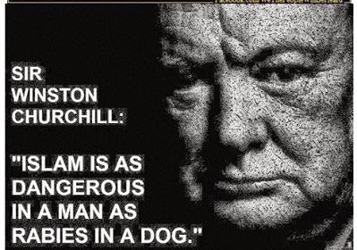 Winston Churchill.Islam
